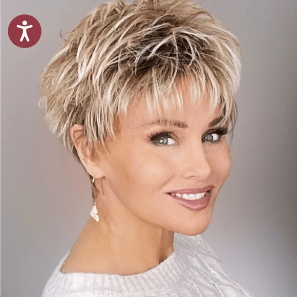 Tony of Beverly KRIS color: pink pearl rooted heat resistant wig - Picture 2 of 16